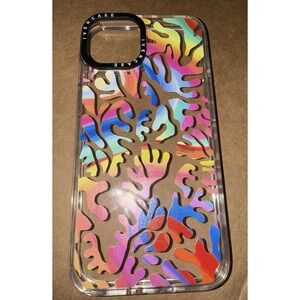 📱 IVENCASЕ iPhone 13 / iPhone 14 Case – Fade Floral Pattern